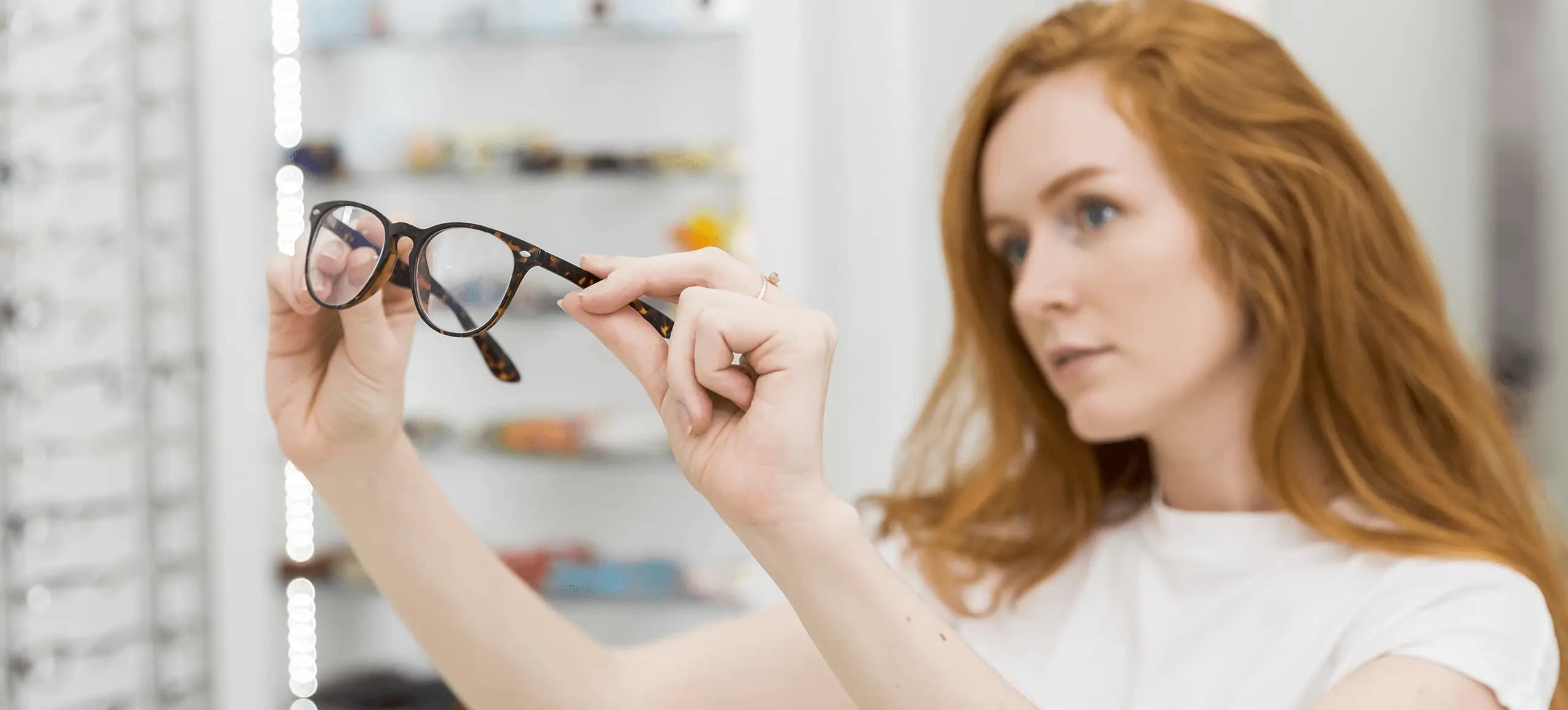 Des lunettes de style choisies avec soin